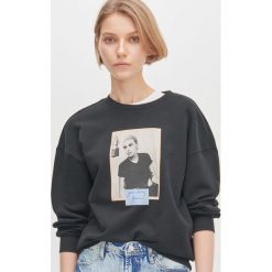 Bluza oversize Lady Gaga - Czarny. Czarne bluzy damskie Reserved, s, bez wzorów, bez rękawów, bez kaptura. Za 99,99 zł.