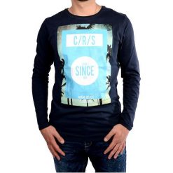 Cars-Jeans Ciemnoniebieska Koszulka Męska Z Nadrukiem Mojo Navy 4067712 (Rozmiar M). Niebieskie koszulki męskie marki Cars Jeans, m, z nadrukiem, z jeansu, eleganckie, bez kołnierzyka, bez rękawów. W wyprzedaży za 52,00 zł.