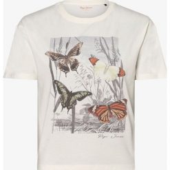 Pepe Jeans - T-shirt damski, biały. Białe t-shirty damskie Pepe Jeans, xs, z nadrukiem, z jeansu, bez kołnierzyka. Za 179,95 zł.