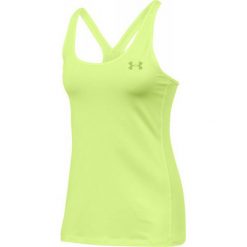Under Armour Koszulka Treningowa HeatGear Armour Racer Tank W Żółty r. M (1271765-911*M). Żółte t-shirty damskie marki Mohito, l, z dzianiny. Za 88,42 zł.