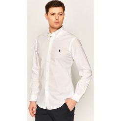 Koszula Polo Ralph Lauren Classics 710705269. Białe koszule męskie Polo Ralph Lauren, xl, bez wzorów, casualowe, polo, bez rękawów. Za 429,00 zł.