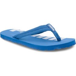 Japonki PUMA - Epic Flip V2 360248 21 Turkish Sea/Puma White. Niebieskie klapki damskie Puma, bez wzorów, z tworzywa sztucznego, bez obcasa. W wyprzedaży za 79,99 zł.