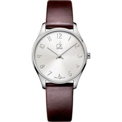 ZEGAREK CALVIN KLEIN CLASSIC MIDSIZE K4D221G6. Szare zegarki męskie marki Calvin Klein, szklane. Za 679,00 zł.