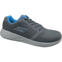Szare Buty Skechers Go Run 600 M 55061-CCBL. Szare buty sportowe męskie INNA MARKA, z materiału, na sznurówki. W wyprzedaży za 199,00 zł.