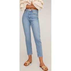 Mango - Jeansy Newmom. Jeansy damskie Mango, z podwyższonym stanem. Za 139,99 zł.