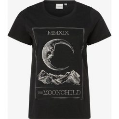 Junarose - T-shirt damski – Jrmoonroxy, szary. Szare t-shirty damskie Junarose, z nadrukiem, bez kołnierzyka. Za 89,95 zł.