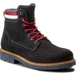 Botki męskie: Trapery TOMMY HILFIGER - Patrick 1N1 FM0FM01450 Midnight 403
