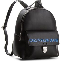 Plecak CALVIN KLEIN JEANS - Sculpted Cp Backpack K40K400386 001. Czarne plecaki damskie Calvin Klein Jeans, z jeansu, eleganckie. Za 699,00 zł.