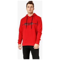 Umbro Bluza Obsydian , czerwony, rozmiar L. Czerwone bluzy męskie Umbro, m, z aplikacjami, z tkaniny, eleganckie, z kapturem, bez rękawów, z kapturem. W wyprzedaży za 59,99 zł.