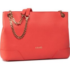 Torebka LIU JO - M Satchel Liu Jo Natu NA0122 E0064 Poppy 71656. Czerwone torebki klasyczne damskie Liu Jo, bez wzorów, ze skóry ekologicznej, klasyczne, duże, bez dodatków. Za 649,00 zł.