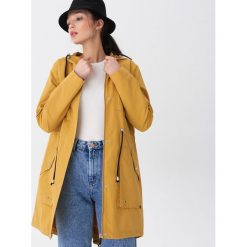 Parka - Żółty. Żółte parki damskie House, s, bez wzorów, bez kaptura. Za 139,99 zł.
