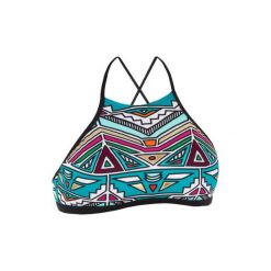 Góra kostiumu kąpielowego ANDREA NCOLO damska. Czarne t-shirty damskie OLAIAN, bez wzorów, z elastanu, bez rękawów. Za 59,99 zł.
