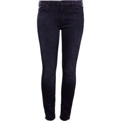 Mother LOOKER ANKLE FRAY Jeans Skinny Fit black. Czarne jeansy damskie relaxed fit marki Mother, z bawełny. Za 1229,00 zł.