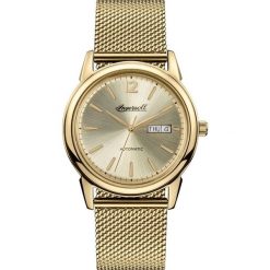 ZEGAREK INGERSOLL THE NEW HAVEN AUTOMATIC I00506. Żółte zegarki męskie marki INGERSOLL, ze stali. Za 1700,00 zł.