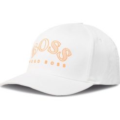 Czapka z daszkiem BOSS - Cap-Curved-1 50418777 100. Białe czapki męskie Boss, bez wzorów, z elastanu. Za 199,00 zł.