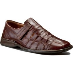 Półbuty JOSEF SEIBEL - Steven 33200 43 220 Marone. Pomarańczowe półbuty skórzane męskie marki Josef Seibel, na co dzień. Za 389,00 zł.