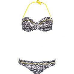 Stroje dwuczęściowe damskie: Bikini w kolorze czarno-białym