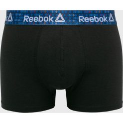 Reebok - Bokserki (2-pack). Czarne bokserki męskie Reebok, s, bez wzorów, z elastanu. W wyprzedaży za 59,90 zł.