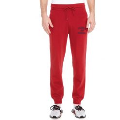 Franklin & Marshall Spodnie dresowe Czerwony. Czerwone spodnie męskie Franklin Marshall, s, bez wzorów, z bawełny. Za 395,95 zł.
