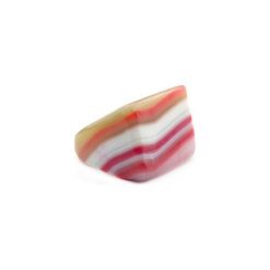 InspiRING Agat Róż Rozmiar 17. Różowe pierścionki damskie marki Brazi druse jewelry, z agatem. Za 240,00 zł.