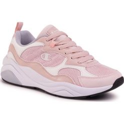 Sneakersy CHAMPION - Griff S10958-S20-PS122 Sta. Różowe półbuty damskie Champion, ze skóry ekologicznej. W wyprzedaży za 239,00 zł.