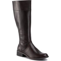Oficerki CAPRICE - 9-25511-23 Dk Brown 323. Pomarańczowe kozaki damskie Caprice, ze skóry ekologicznej, bez obcasa, na obcasie, bez zapięcia. W wyprzedaży za 289,00 zł.