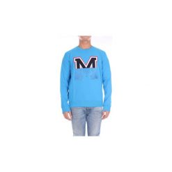 Bluzy Msgm 2440MM91184298. Niebieskie bluzy męskie MSGM, s, bez wzorów, bez kołnierzyka, bez rękawów, bez kaptura. Za 490,74 zł.