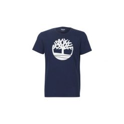 T-shirty z krótkim rękawem Timberland SS Brand Reg Tee Marine. Niebieskie t-shirty męskie Timberland, s, bez wzorów, marine, bez kołnierzyka, krótkie. Za 129,00 zł.