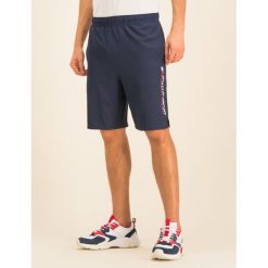 Szorty sportowe Tommy Sport Logo S20S200072. Czarne spodnie męskie Tommy Sport, s, bez wzorów, z poliesteru, sportowe. W wyprzedaży za 139,00 zł.