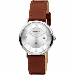Zegarek kwarcowy w kolorze brązowo-srebrnym. Brązowe, analogowe zegarki damskie Esprit Watches, srebrne. W wyprzedaży za 204,95 zł.