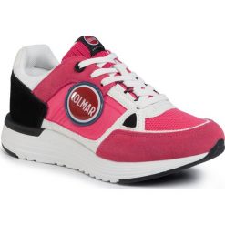 Sneakersy COLMAR - Supreme X-1 Glow 220 Fuchsia. Różowe półbuty damskie Colmar, z zamszu. W wyprzedaży za 389,00 zł.