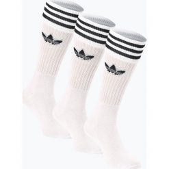 Adidas Originals - Skarpety damskie pakowane po 3 szt., czarny. Czarne skarpetki damskie adidas Originals, w paski. Za 59,95 zł.