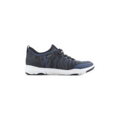 Buty Geox U Nebula X A U826BA 0006K C4000. Niebieskie trampki męskie Geox, bez wzorów, bez zapięcia. Za 481,14 zł.