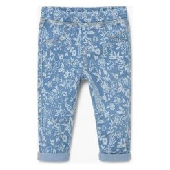 Jeansy dziewczęce: Mango Kids – Jeansy dziecięce Nora 80-98 cm