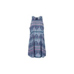 Sukienki krótkie Roxy SWEET SEAS. Niebieskie sukienki mini Roxy, l, z krótkim rękawem. Za 207,20 zł.