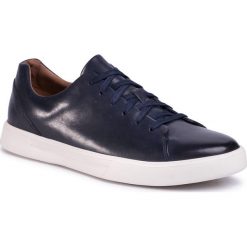 Sneakersy CLARKS - Un Costa Lace 261485577 Navy Leather. Niebieskie sneakersy męskie Clarks, bez zapięcia. Za 429,00 zł.