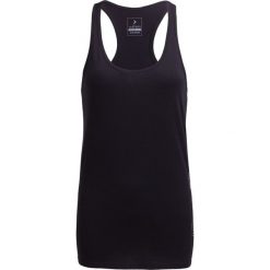 Top damski TSDF601 - czarny - Outhorn. Czarne koszulki damskie Outhorn, z materiału, street. W wyprzedaży za 19,99 zł.