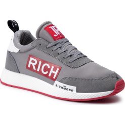 Sneakersy JOHN RICHMOND - JR2/M C Grigio. Szare sneakersy męskie John Richmond, bez zapięcia. Za 839,00 zł.