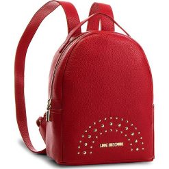 Plecak LOVE MOSCHINO - JC4117PP16LU0500 Rosso. Czerwone plecaki damskie marki Love Moschino, ze skóry ekologicznej, eleganckie. Za 719,00 zł.