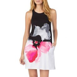 Sukienka DKNY 12619407. Sukienki damskie DKNY New York, m, bez wzorów, bez kołnierzyka, bez rękawów. Za 290,00 zł.