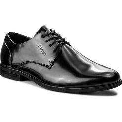 Półbuty OTTIMO - M17SS103-6 Czarny. Czarne buty wizytowe męskie marki Ottimo, ze skóry ekologicznej. W wyprzedaży za 79,99 zł.