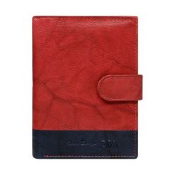 Portfel męski skórzany Always Wild N4L-GA. Czerwone portfele męskie ALWAYS WILD, bez wzorów, ze skóry. Za 39,90 zł.