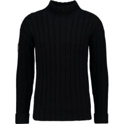 Swetry klasyczne męskie: Superdry SUBMARINER Sweter black