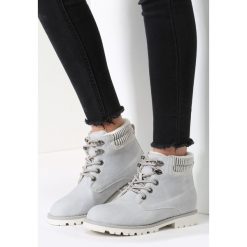 Szare Traperki White Chase. Szare buty zimowe damskie marki vices. Za 99,99 zł.
