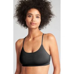 Top w kolorze czarnym. Czarne topy damskie Gap Body, xl, bez wzorów, z materiału. W wyprzedaży za 39,95 zł.