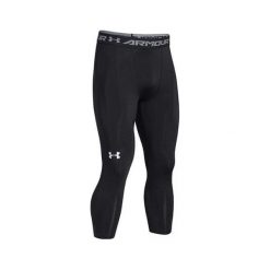 Under Armour Legginsy kompresyjne 3/4 HG, Legginsy kompresyjne 3/4 HG | Z. Czarne spodnie męskie Under Armour, s, bez wzorów, sportowe. Za 203,13 zł.