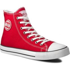 Tenisówki męskie: Trampki BIG STAR - T174104 Czerwony