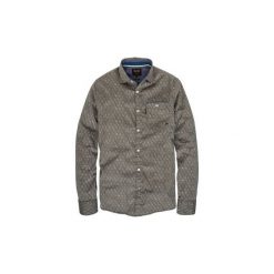 Koszule z długim rękawem Pme Legend Shirt Stretch Poplin. Pomarańczowe koszule męskie Pme Legend, m, bez wzorów, bez kołnierzyka, z długim rękawem. Za 303,23 zł.
