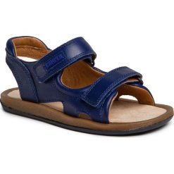 Sandały CAMPER - Bicho Kids K800333-001 S Blue. Niebieskie sandały chłopięce Camper, ze skóry, bez zapięcia. Za 319,00 zł.