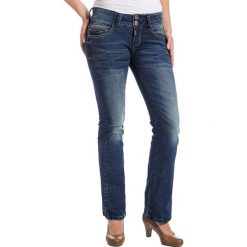 Dżinsy "Greta" - Slim fit - w kolorze niebieskim. Niebieskie jeansy damskie Timezone, l. W wyprzedaży za 119,95 zł.